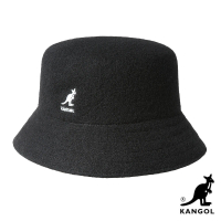 【KANGOL】WOOL漁夫帽(黑色)