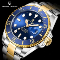 PAGANI Design Mens Automatic Watches Fashion Luxury Mechanical Wristwatch Stainless Steel Waterproof Watch Men relogio masculino