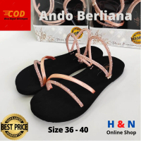 H&N Online Shop - Sandal Strappy Wanita ANDO BERLIANA - Size 36-40