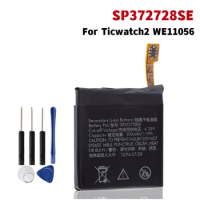 New Replacement Watch 372728Battery SP372728SE For Ticwatch2 WE11056 Ticwatch Express Battery 300mAh + Tools