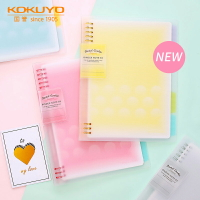小槑同學 b5國譽活頁本日本kokuyo筆記本子 簡約大學生加厚本子考研課堂筆記ins風替芯方格網格本讀書可拆卸