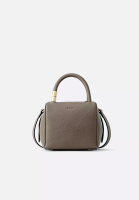FION Cube Leather Top Handle Bag