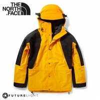 【The North Face 男 ICON 防水防風外套(美版)《黃/黑》】4R52/衝鋒衣/防水外套/風雨衣