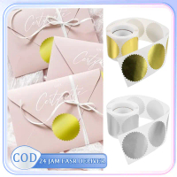 250pcs Stiker Emboss Gold Dan Silver Stiker Sertifikat Logo Stiker Seal Untuk Dokumen
