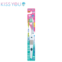 日本KISS YOU負離子輕巧極細型含氟牙刷(H25)