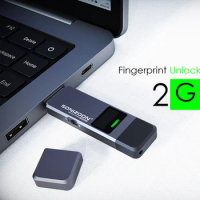 New 2.0 Fingerprint Encryption Solid State USB Flash Drive1TB/512GB/256GB Protection Data Privacy Usb флешка Pendrive