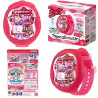 Bandai Tamagotchi Uni Sanrio Uni Tama Wifi Electronic Pet Machine Children's Watch Gaming Handheld Toys Networking Game Console
