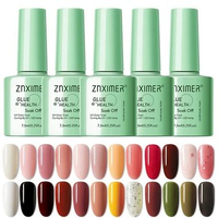 Kutek Gel Z001-Z050 Kutek Kuku Glue Health Soak Off Gel Halal UV Color Coat 7.3ml Cat Eyes Eye Nail 