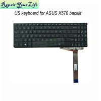 US English Backlight Keyboard for Asus X570 K570 FX570 X570UD X570DD X570ZD K570UD YX570ZD FX570UD PC backlit keyboard 5602US00