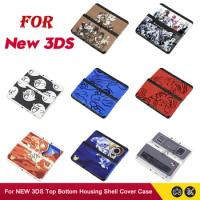 Limited Version For New 3DS 2015 Version Front back Faceplate Plates Upper &amp; Back Battery Housing Shell Case Cover Dropshipping