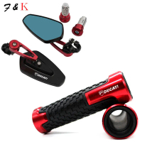 กระจกมองหลังสำหรับรถจักรยานยนต์, สำหรับ Ducati 400 620 695 696 796 821 Monster 899 959 1199 1299, ปล