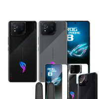 【ASUS 華碩】玻璃貼遊戲指套組 ROG Phone 8 5G 6.78吋(16G/512G/高通驍龍8 Gen3/5000萬鏡頭畫素/AI手機)