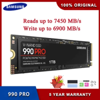 SAMSUNG 990 PRO SSD 1TB 2TB PCIe 4.0 M.2 Internal Solid State Hard Drive For Laptop Desktop MLC PC