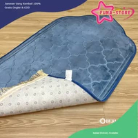 [PROMO NEW FUNA] Sajadah Kubah Polos Turki Tebal Kerucut Minimalis Premium Anti Slip Gratis Kartu Uc