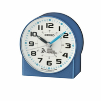 seiko SK037 精工鐘 (QHE907L) 夜光特殊造型小鬧鐘(藍)/5.8*5.7*3.4 cm｜樂天全館特惠中★指定刷卡回饋10%