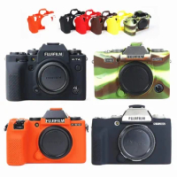 Silicone Case Camera Bag for Fujifilm X-S10 XS10 X-T200 X-T100 XT200 X-T30 XT30 X-A7 XA7 X-T20 X-T10 XT100