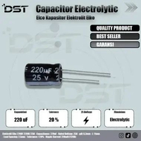 Capacitor Electrolytic Elco Kapasitor Elektrolit Elko 220UF 220UF/25V - 50 PCS 30 PCS