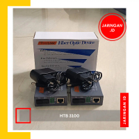 MEDIA CONVERTER HTB 3100 AB NETLINK 1 PASANG Adaptor