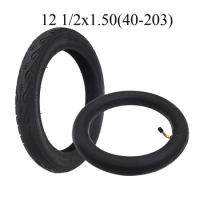 High quality 12 1/2x1.50(40-203)Butyl Pneumatic Tire,12 1/2x2 1/4inner tire Electric Vehicle Thickened wheelchair Tyre Parts