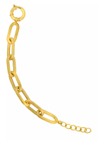 TOMEI TOMEI Lusso Italia Bold Sinki Bracelet, Yellow Gold 916