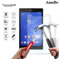 Scratch Proof Tempered Glass Screen Protector for Sony Xperia Z3 Tablet Compact 8.0 Inch Tablet Protective Film Glass Guard