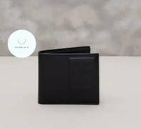 Loewe Anagram bifold wallet calfskin Black