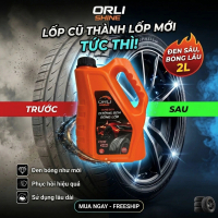 Dung Dịch Dưỡng Bóng Đen Lốp Xe ORLI SHINE - Hàng Đậm Đặc Chuyên Dùng Cho Garage