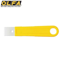 日本OLFA不鏽鋼刮刀鐵爪 矽利康邊刀SCR-S小(尺寸155mm*30mm;不銹鋼製可水洗)清潔刮除殘膠油漆