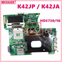 K42JP With HD5730/1G GPU Laptop Motherboard For ASUS A42J X42J K42J K42JA K42JP Notebook Mainboard Work Well Used
