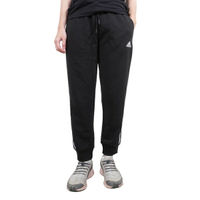 Adidas W 3S FT C 78PT [HD4309] 女 長褲 運動 休閒 基本款 舒適 棉質 三線條 黑白