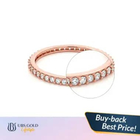 UBS Gold - Cincin Emas - 17k - Cc14320 14 Rose Gold