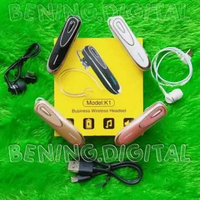 ready stok ORIGINAL K1 HEADSET BLUETOOTH stereo BEST SELLER TERMURAH Hitam