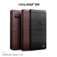 【愛瘋潮】99免運 QIALINO SAMSUNG Galaxy S10 經典皮套(升級版) 皮套 掀蓋 真皮【APP下單最高22%點數回饋】