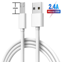 12 mm Long Micro USB Connector Charging Cable For Doogee S60 X20/X30/X10 X5/Max/Pro Shoot 2 Oukitel K10000/K3/C8 adapter Cabel