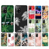 funda Aloha Palm Trees Phone cover For OPPO A94 A74 A9 A5 A53 A73 2020 A57 A76 A96 4G A54 A78 A95 A98 A72 5G Cases coque