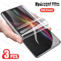 3Pcs Hydrogel Film For HTC Wildfire E3 Lite 6.52" Wildfire E3 Lite Protective Film Screen Protector 