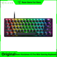 Original Razer Huntsman V3 Pro Mini 60% Esports Gaming Keyboard Analog Optical Switches Gen-2 Dual-P