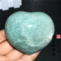 天然老料天河石把玩原石能量水晶療愈石脈輪平衡能量實物圖多款