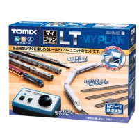 TOMIX N 1/150 Track Set A with N600 Controller Railway Train Model Straight Track Curved Track Sand Table Accessories
