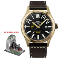 【BALL 波爾】B6_限量 EngineerIII 青銅 台灣騰雲號火車 130周年紀念腕錶 母親節 禮物(ND2186C-L3C-BK)