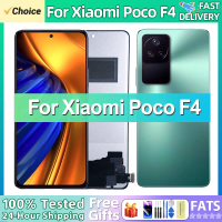 LCD, Untuk Xiaomi Poco F4, Paparan LCD 2021211RG 22021211RI, Pemasangan Digitizer Skrin Sentuh, Sera