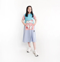 GYLKIDS Dress Anak Fashion Bahan Cotton Combed 20s Sablon Plastisol HQ Size M-XXXXL Gyl Kids Homedre