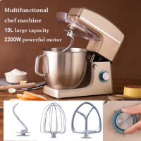 2200W Electric Milk Frother Cake Flour Dough Mixer Food Bread Stand Mixer Maker Chef Machine Egg Beater 6 Speed Whisk