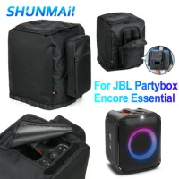 EVA Travel Carrying Handbag For JBL PartyBox Encore Essential Party Speaker Bag with Side Microphone Storage Bag Speaker Accesso