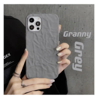 【LOYALTY】iPhone13/13Pro/13ProMax水泥灰色立體岩石紋路矽膠手機軟殼
