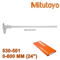 Vernier Manual Caliper 600 mm MITUTOYO 530-501 0.05 Sigmat 24 Inch Jangka Sorong 0-600mm