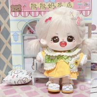 現貨20cm娃衣可愛少女公主裙子20厘米套裝棉花娃娃公仔換裝無屬性