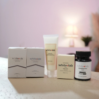 Combo Jimat Siti - Whitelab Kapsul + Sabun + Scrub + 2 Probiotic by Sara Anna HQ