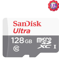 SanDisk 128GB 128G microSDXC【100MB/s 灰】Ultra microSD micro SD SDXC UHS UHS-I Class 10 C10  SDSQUNR-128G 記憶卡 手機記憶卡【序號MOM100 現折$100】