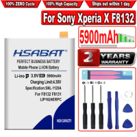 HSABAT 5900mAh LIP1624ERPC Battery for Sony Xperia X Performance XP F8132 F8131
